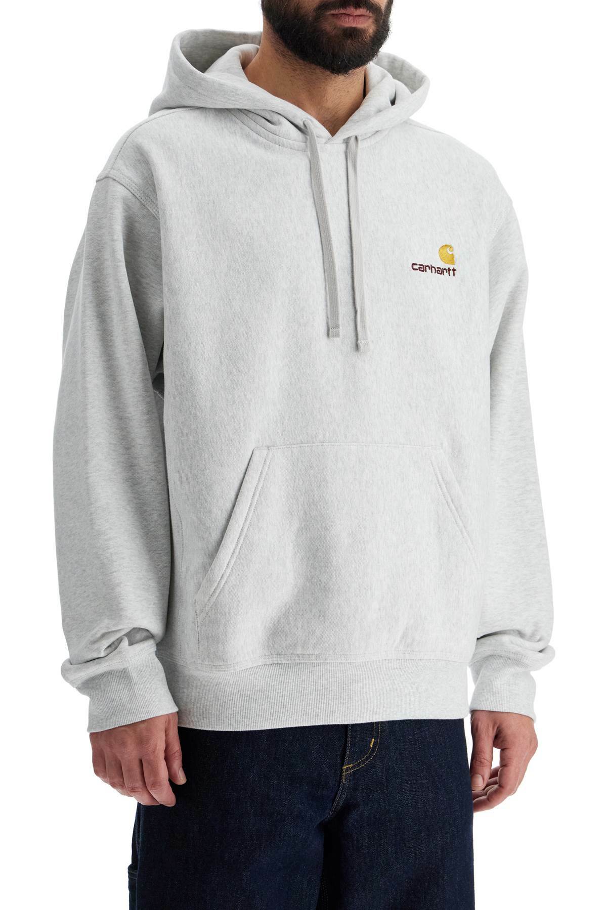 CARHARTT WIP american script hoodie Grey