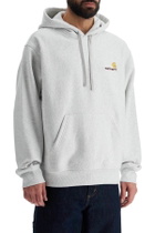 CARHARTT WIP american script hoodie Grey