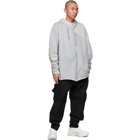 A. A. Spectrum Black Jersey Cargo Pants