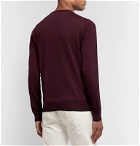 Tod's - Merino Wool Sweater - Burgundy