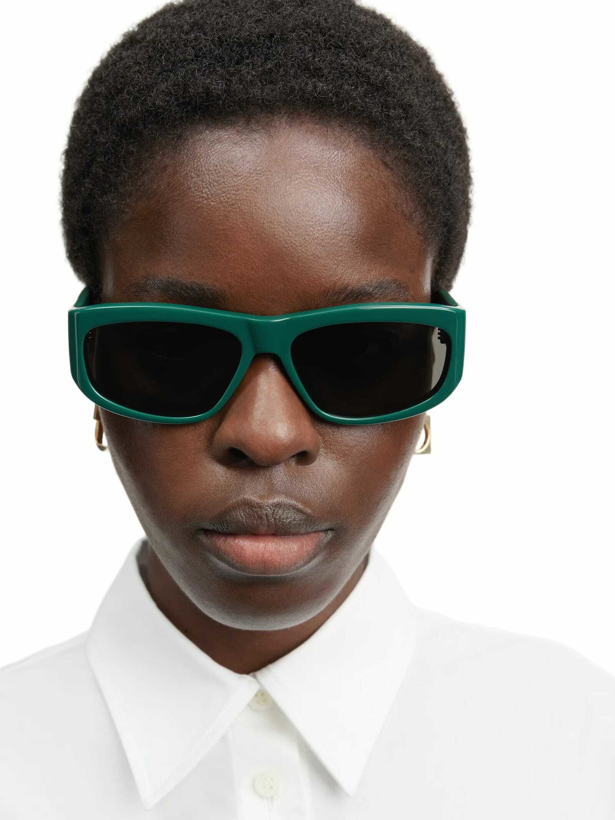 Jacquemus Pilota - Green Sunglasses