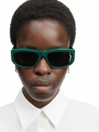 Jacquemus Pilota - Green Sunglasses