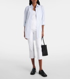 Frame Jetset cotton-blend capri pants