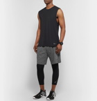 Nike Training - Mélange Dri-FIT Shorts - Gray