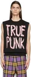 Vivienne Westwood Black 'Punk' Vest Sweater