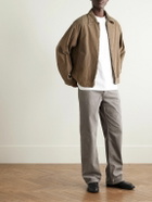 The Row - Rossen Straight-Leg Cotton-Corduroy Trousers - Brown