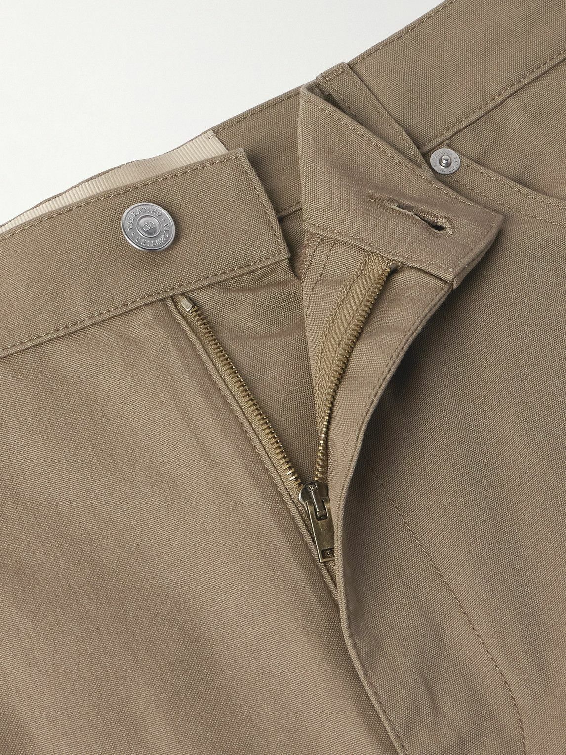Valentino Garavani - Straight-Leg Cotton-Canvas Cargo Trousers - Neutrals