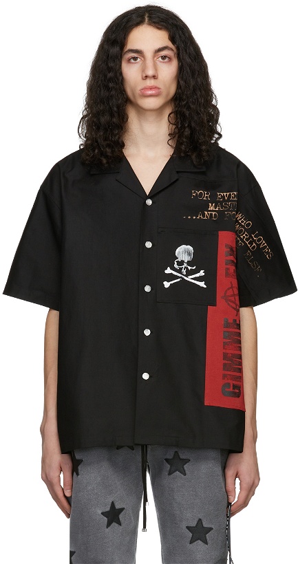 Photo: mastermind JAPAN Black Cotton Shirt