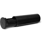 Bamford Watch Department - Carbon Fibre and Leather Watch Roll - Black