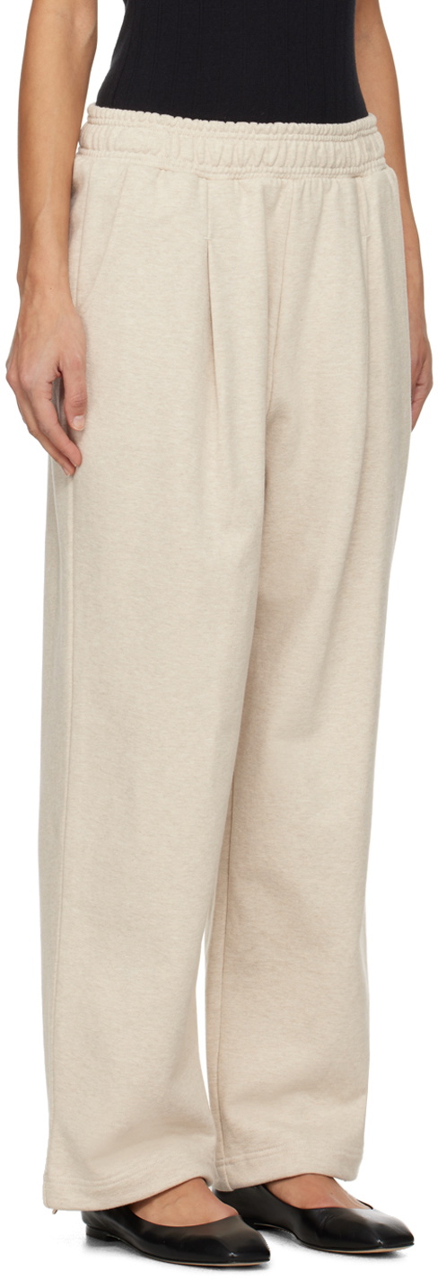 Dunst Beige Drawstring Lounge Pants