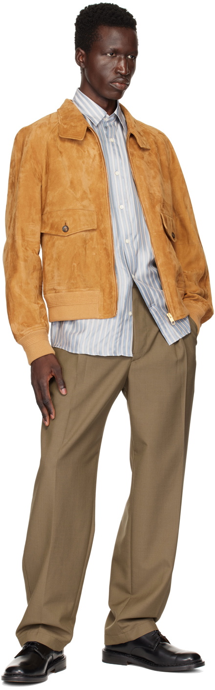 Tiger of Sweden Blue Spencer Shirt