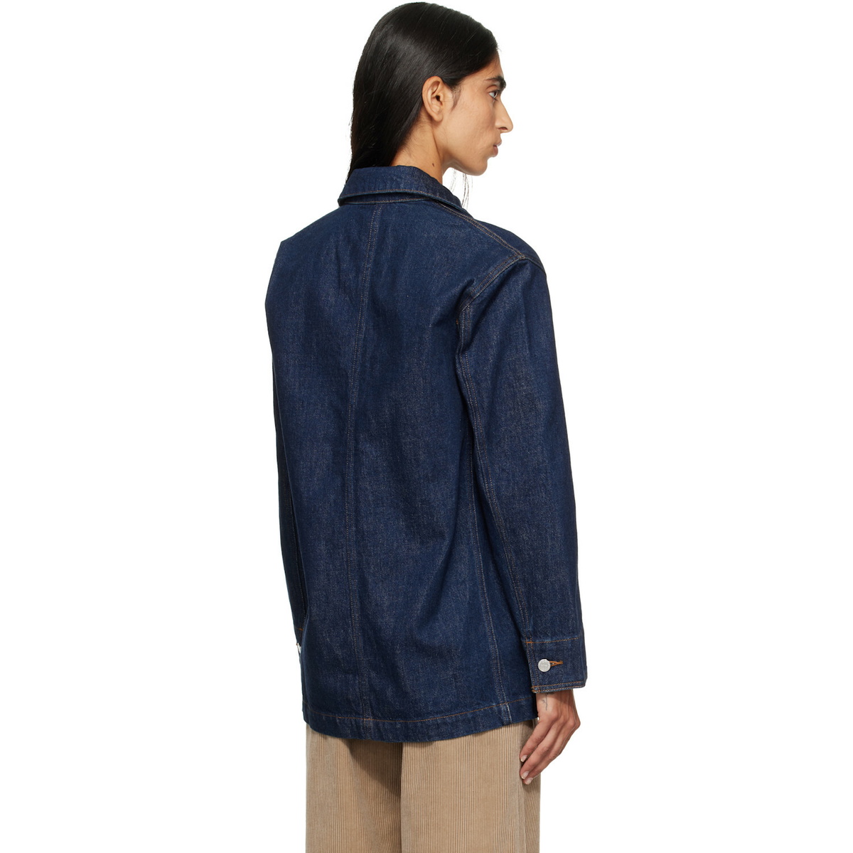 A.P.C. Blue Worker Denim Jacket