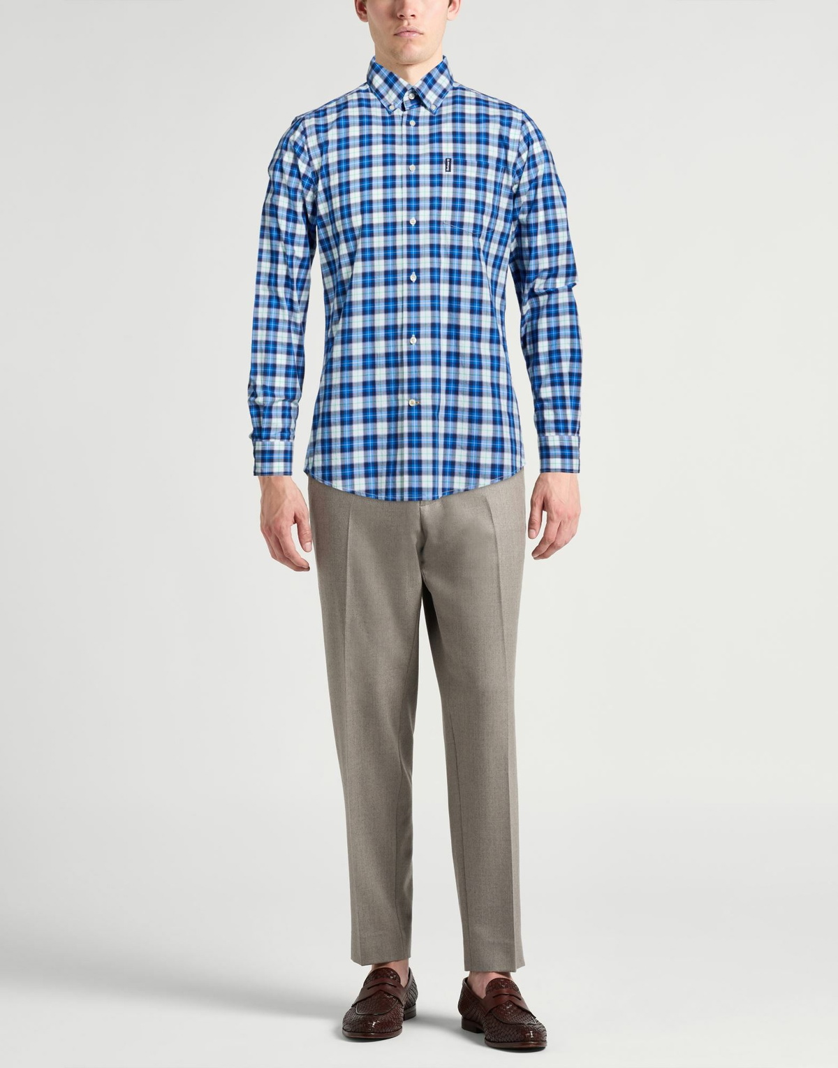 Barbour Mens Shirt in Blue