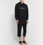 Givenchy - Logo-Print Loopback Cotton-Jersey Hoodie - Men - Black