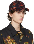 Paul Smith Navy Disrupted Rose Cap