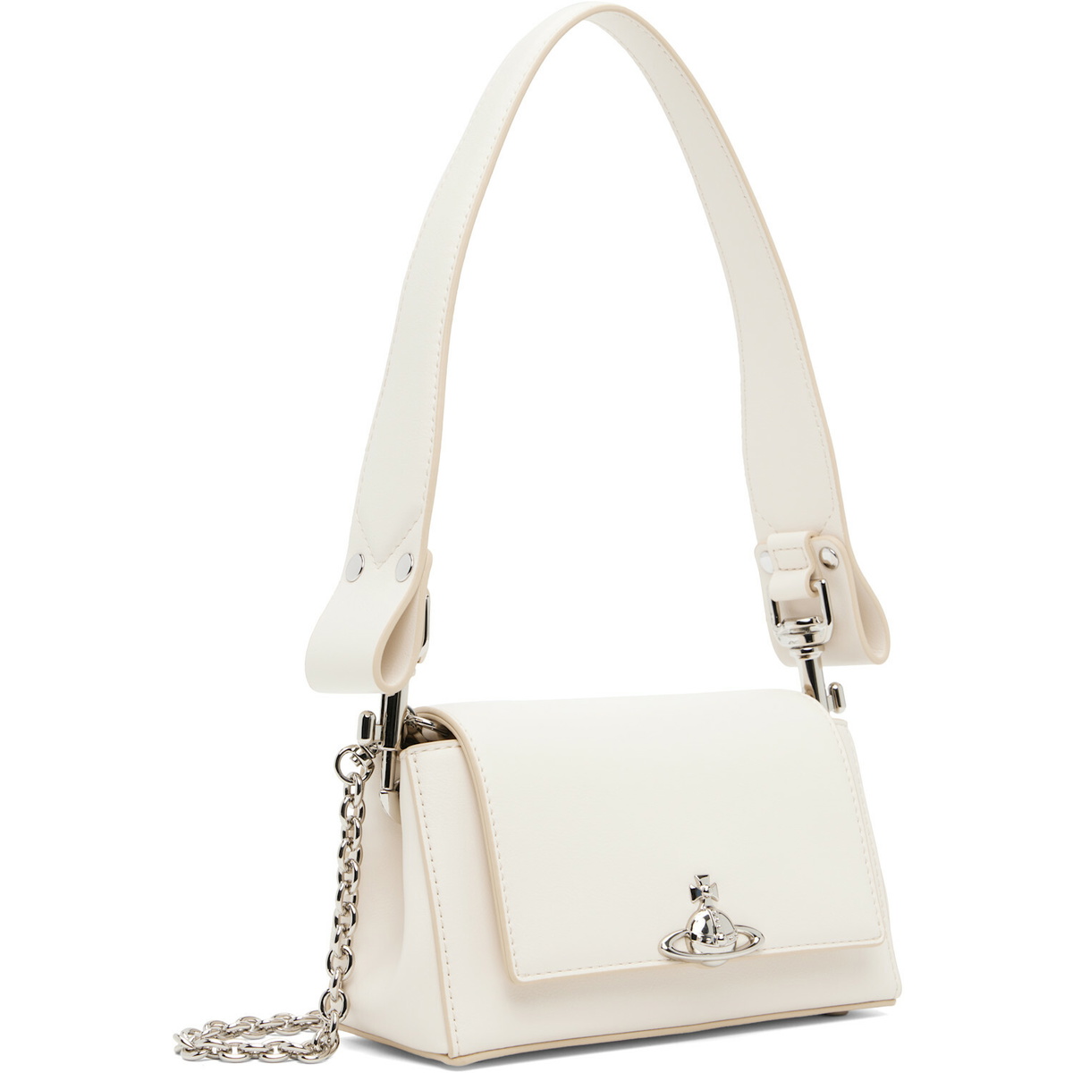 Vivienne Westwood Off-White Hazel Small Hand Bag