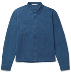 11.11/eleven eleven - Indigo-Dyed Denim Overshirt - Blue