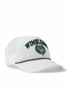Polo Ralph Lauren - Wimbledon Logo-Embroidered Scuba and Mesh Trucker Cap