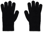 Vivienne Westwood Black Fluffy Gloves
