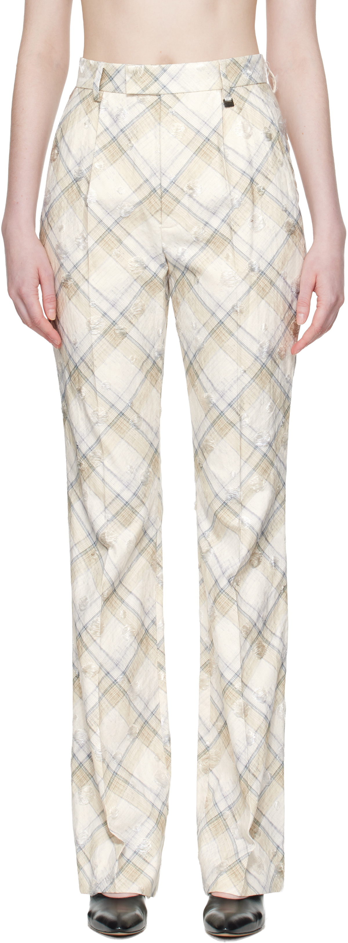 Vivienne Westwood Beige Ray Trousers
