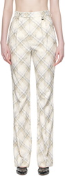 Vivienne Westwood Beige Ray Trousers