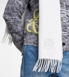Loewe Wool and cashmere scarf