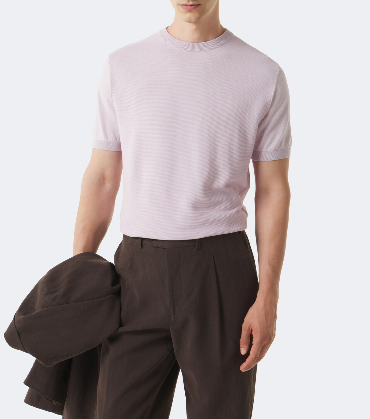 Canali Cotton and silk sweater