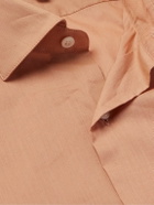 Caruso - Cotton-Poplin Shirt - Orange