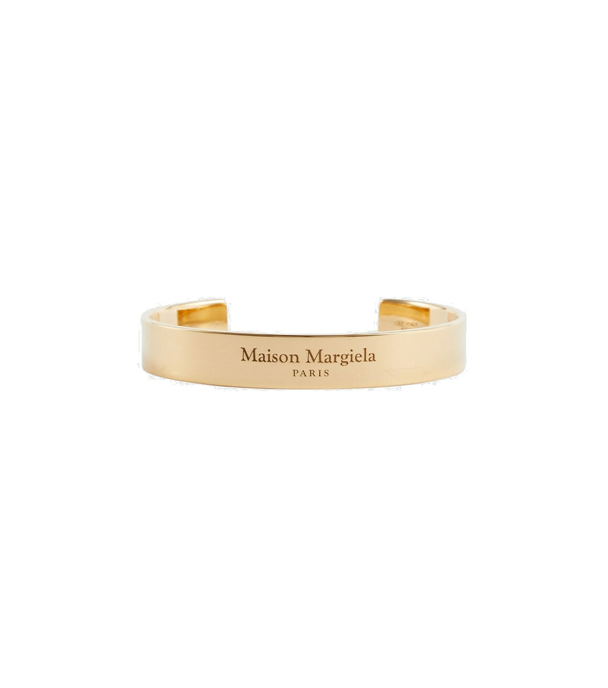 Photo: Maison Margiela - Logo cuff bracelet