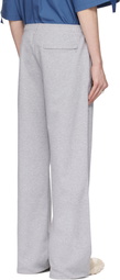 JW Anderson Gray Pintuck Sweatpants