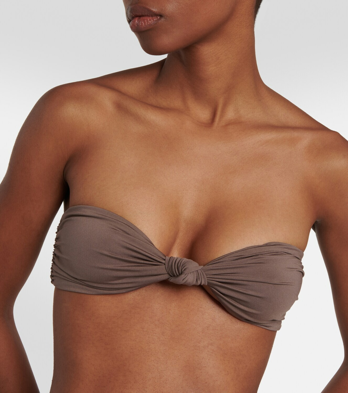Saint Laurent - Bandeau bikini top