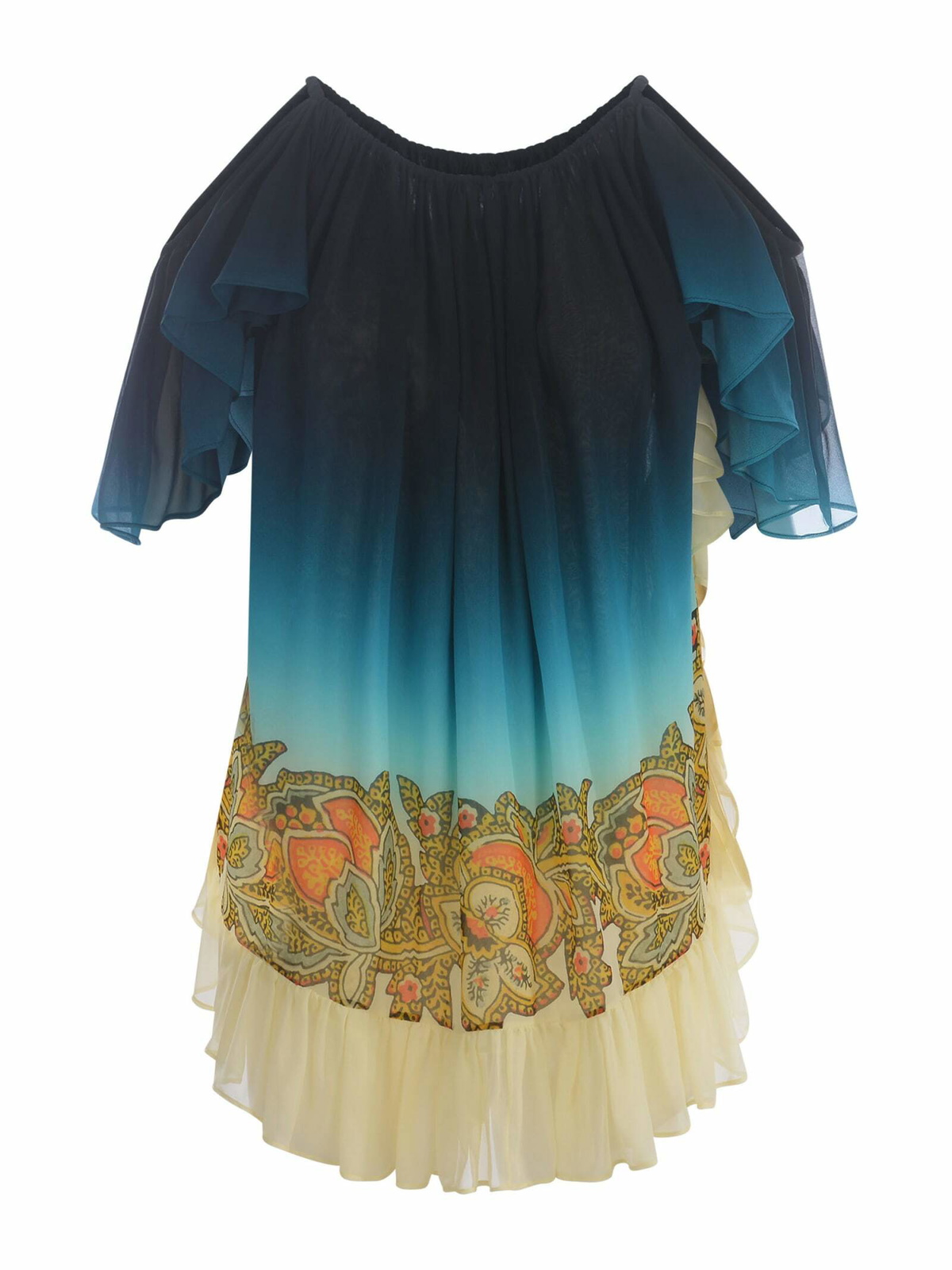 【Etro】プリント ramie tunic Etro Printed ramie tunic Etro