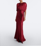 Tove Coco silk satin gown