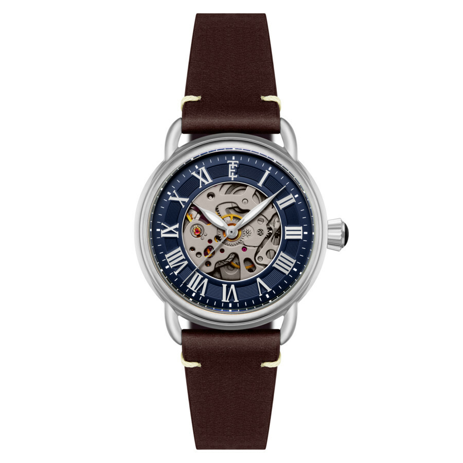 Thomas Earnshaw Investigator Automatic Blue Dial Mens Watch ES-8307-02