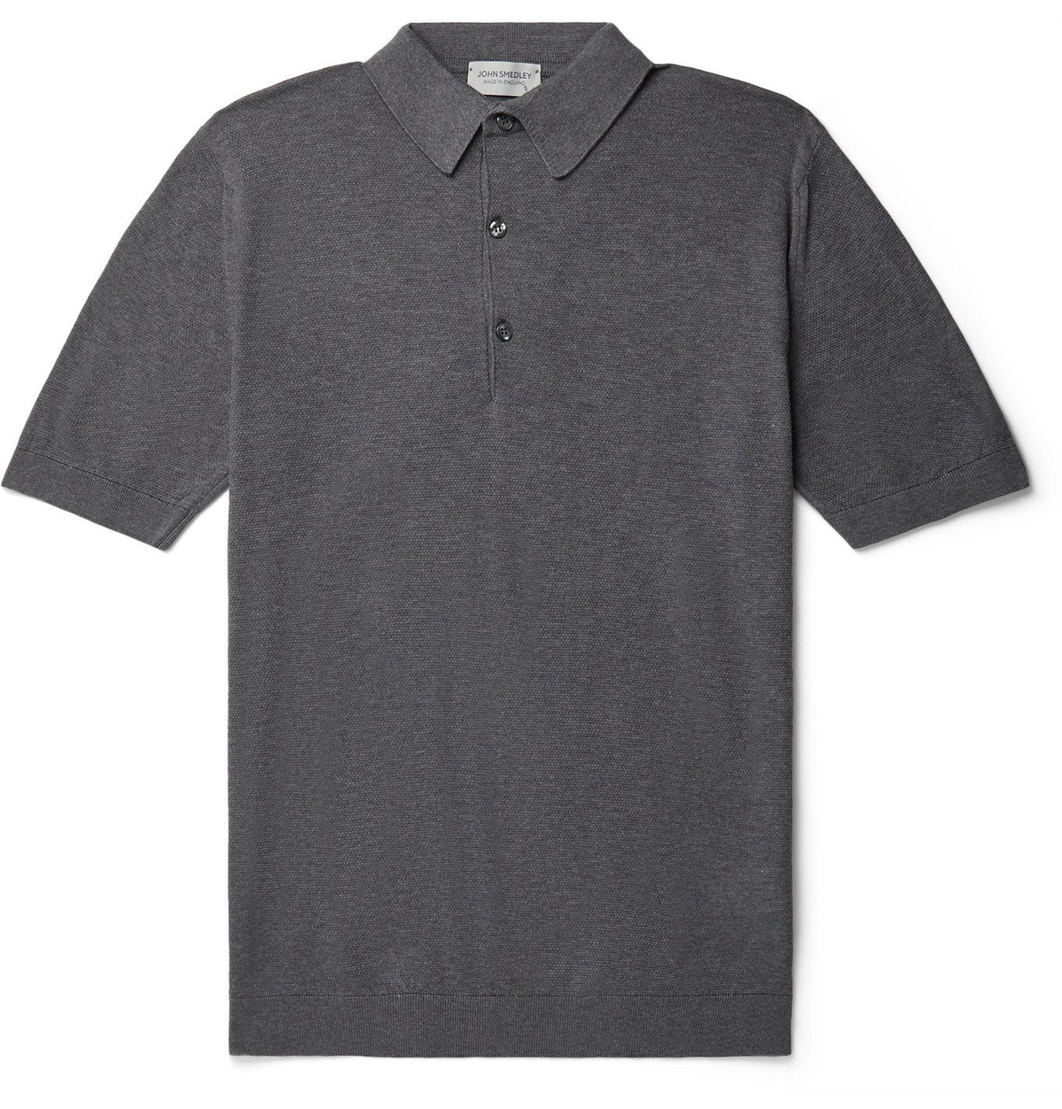 John Smedley - Kyson Striped Sea Island Cotton Polo Shirt