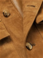 Paul Smith - Suede Overshirt - Brown