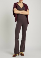Tala Dayflex Flare Stretch-jersey Leggings Brown