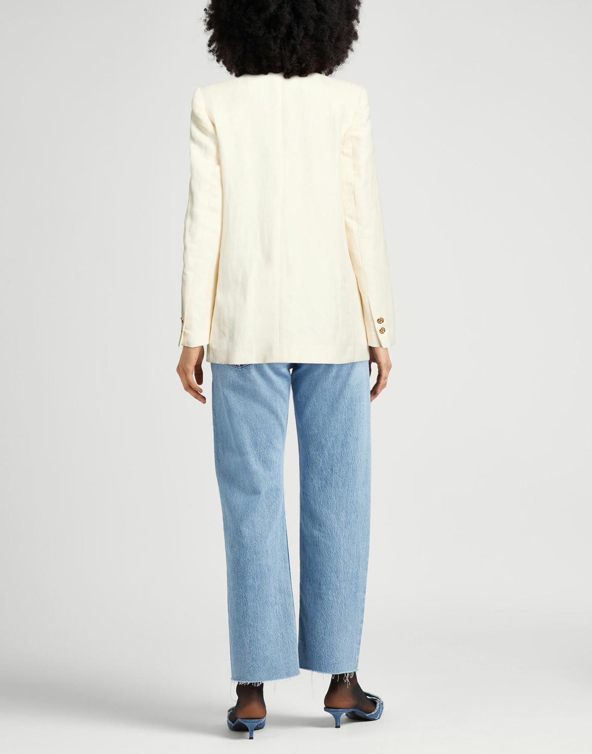 Twinset Womens Blazer Ivory
