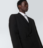 Givenchy - Slim-fit technical wool suit jacket