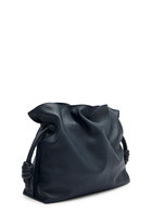 Loewe Flamenco Leather Clutch - Dark Navy - One Size