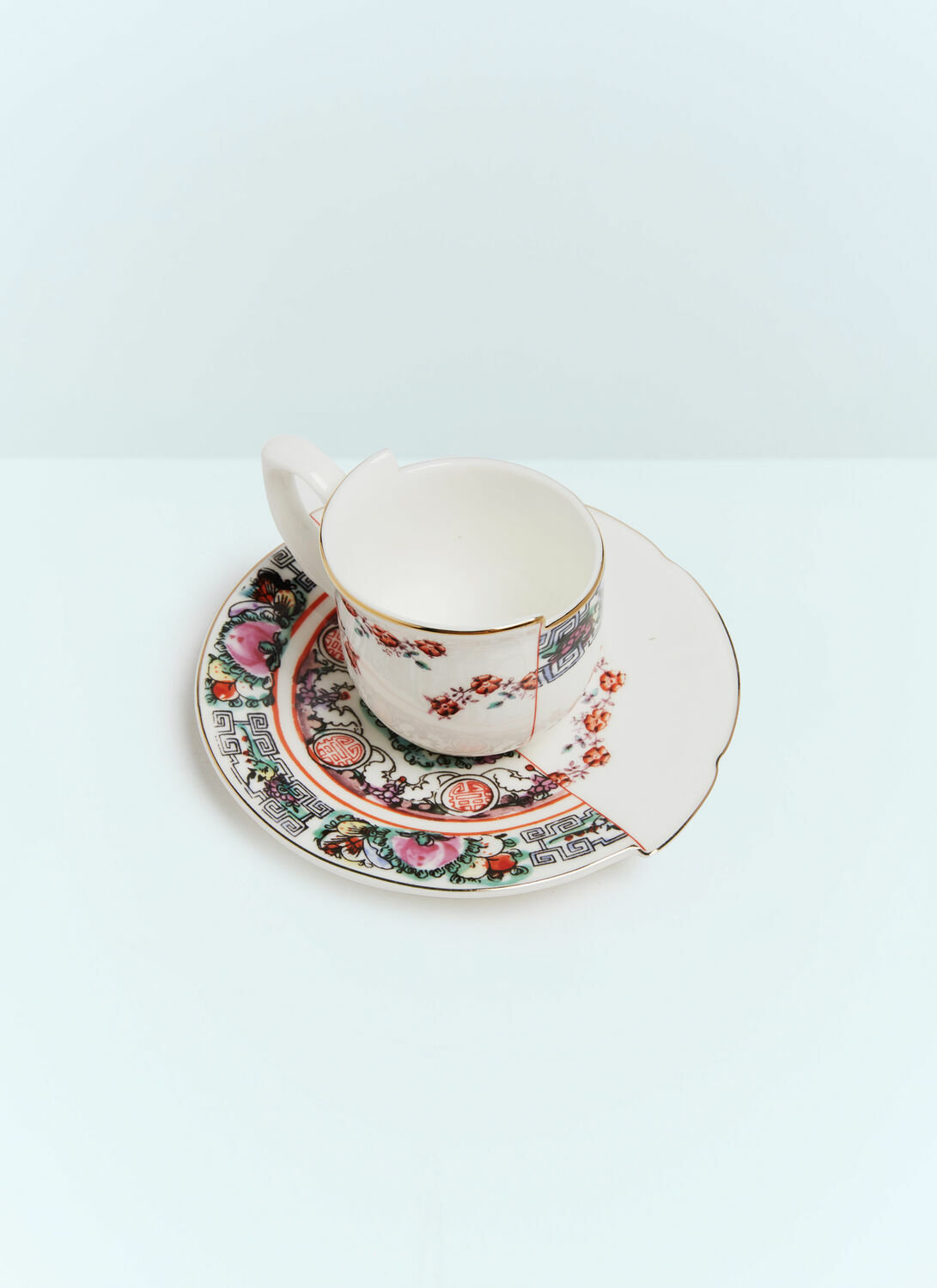Seletti Hybrid Tamara Coffee Cup With Saucer