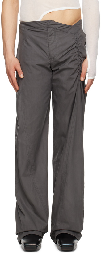 Photo: Mainline:RUS/Fr.CA/DE Gray Ilya Trousers