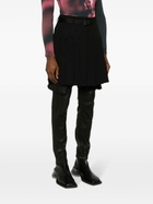 EYTYS Black Kace Pleated Mini Skirt