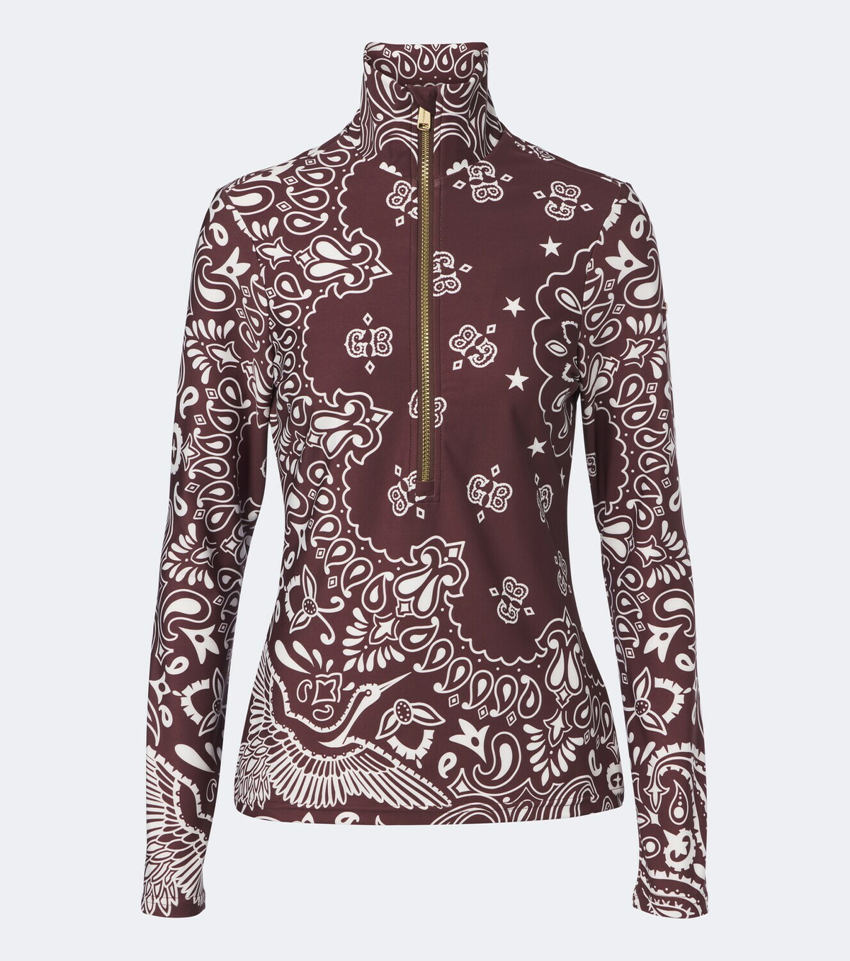 Goldbergh Toriko printed ski top