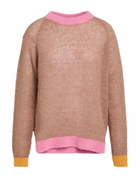 Manila Grace Womens Sweater Sand