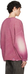 R13 Pink Oversized Cardigan