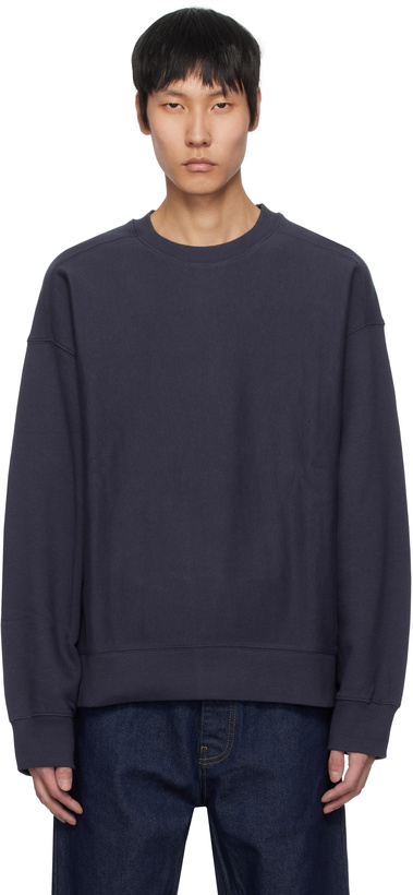 Photo: Carhartt Work In Progress Blue Label Script Sweatshirt