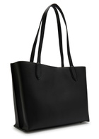 Coach Willow Pebbled Leather Tote bag - Black - One Size