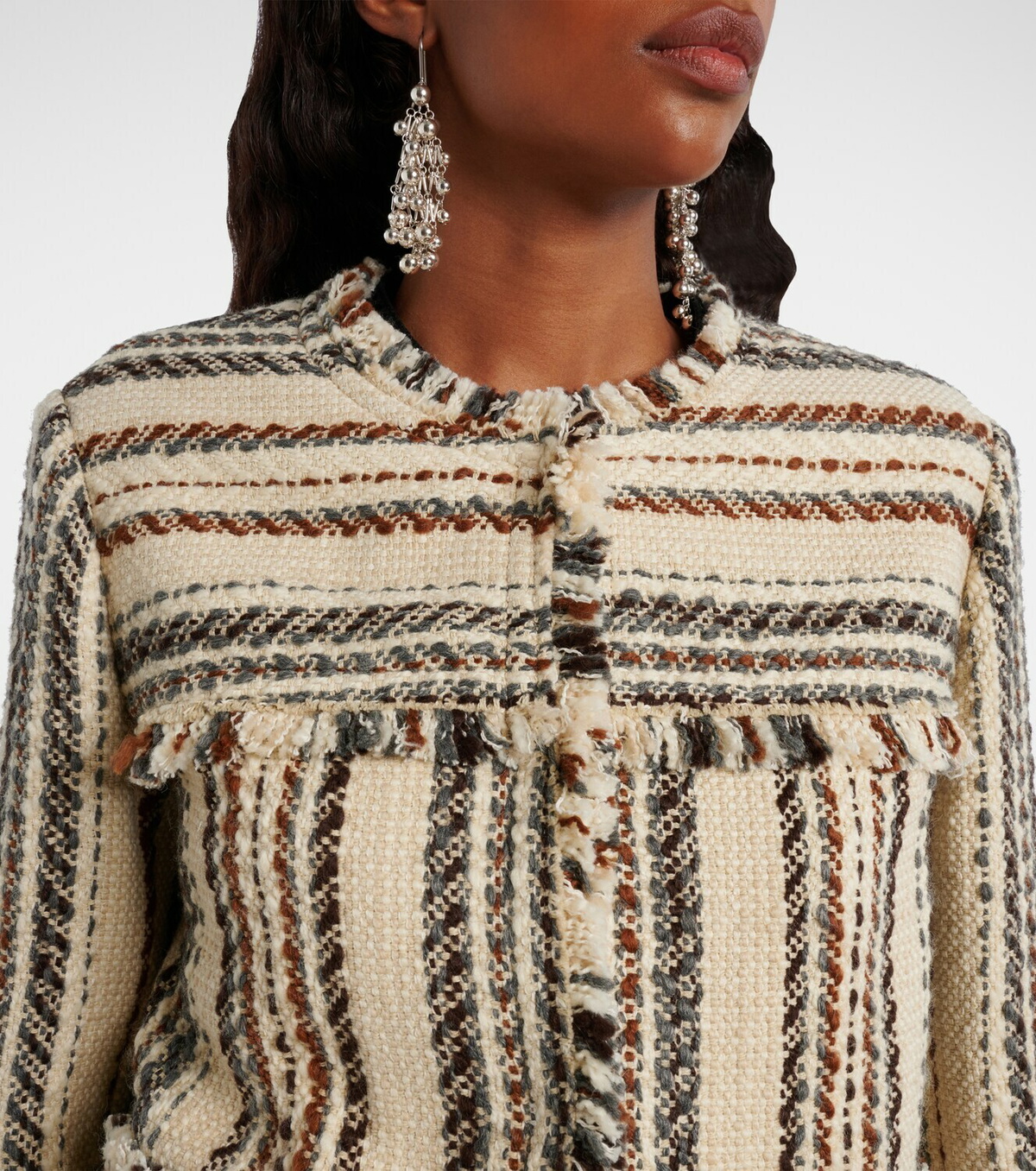 Marant Etoile Izaria cotton and wool-blend jacket