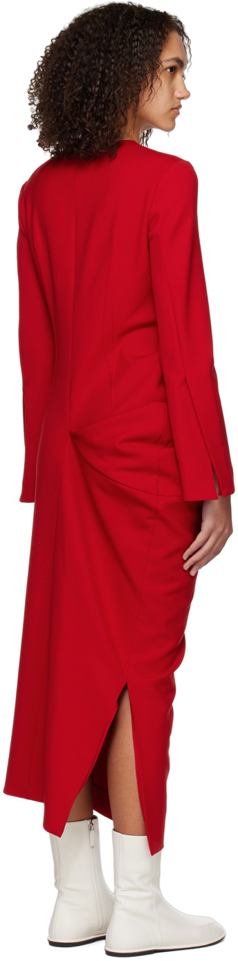 The Row Red Lucienne Maxi Dress The Row